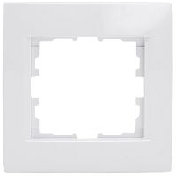 Рамка горизонтальная Lezard Karina 1-м. белый картинка